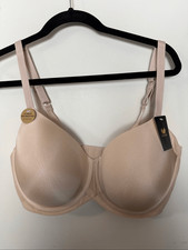 Wacoal Ultimate Side Smoother Underwire T-Shirt Bra Nude Beige Size 38G NWT