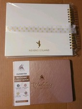 Wedding Guest Book - 10x7 Rose Gold Scrapbook Album 12x10 White Scrap Book