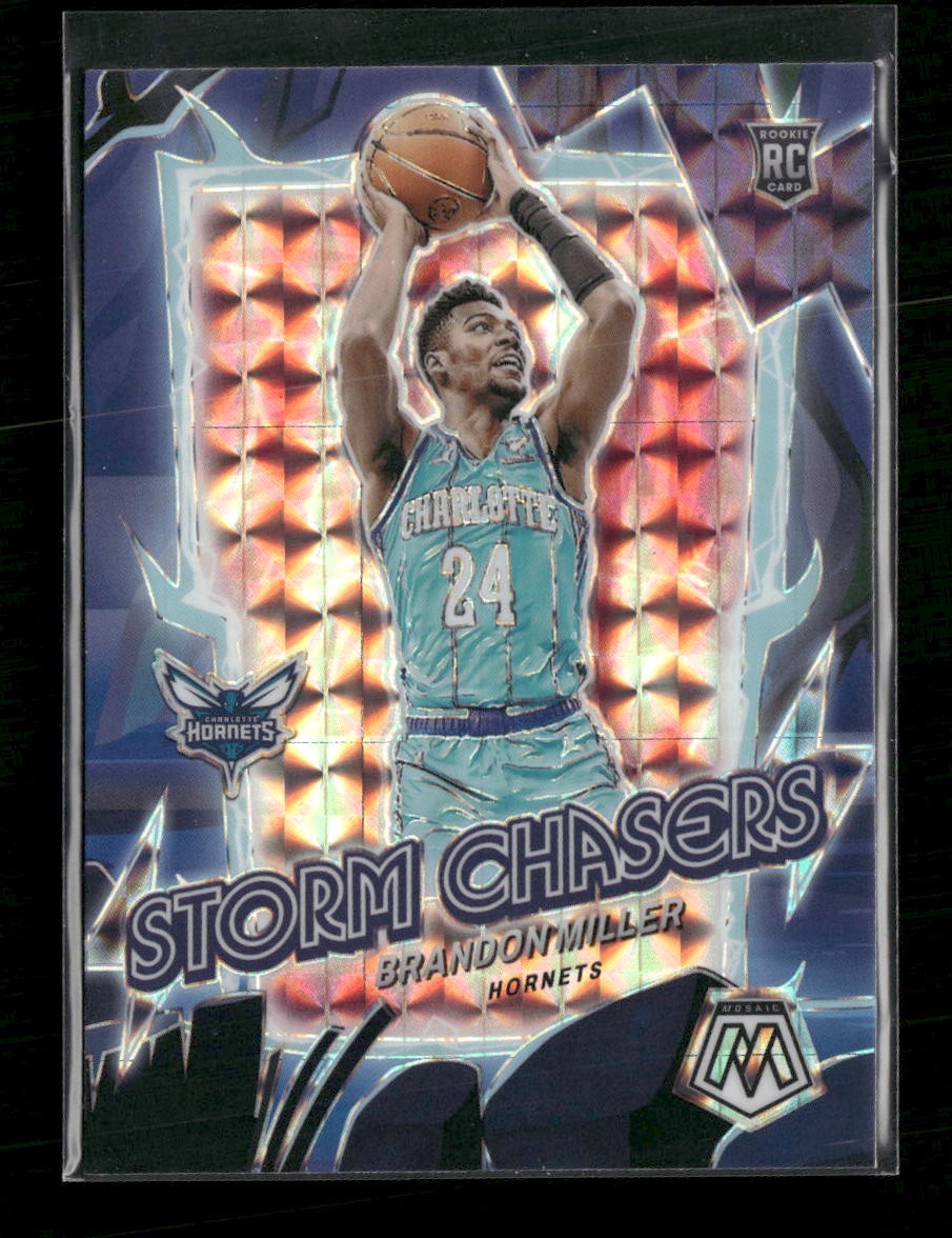 2023-24 Panini Mosaic Storm Chasers Brandon Miller #14