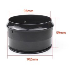90mm Plastic Objective Lens Holder for 93mm Objective DIY Refractor Telescope