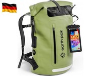 Wasserdichter Rucksack 55L - Rolltop Dry Bag - Kajak Angeln - Damen Herren