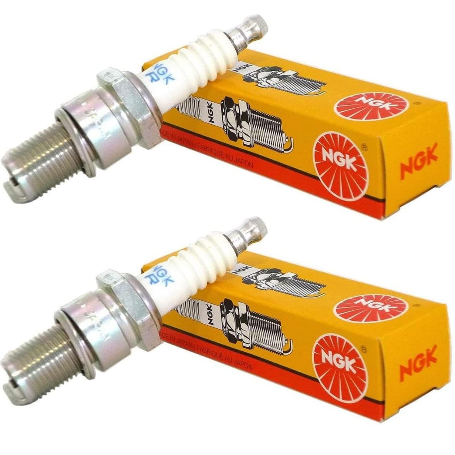 NGK 6578 Spark Plugs BPR4ES - Pack of 2, Copper