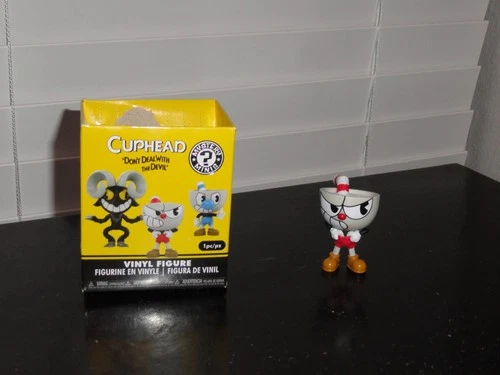FUNKO MYSTERY MINIS 2018 CUPHEAD "DONT DEAL WITH THE DEVIL" CUPHEAD VINYL FIGURE
