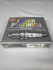 4x Ngk 5555 Laser Platium Spark Plugs Pfr6g11 Oem 4-pack 
