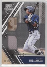 2017 Panini Elite Extra Edition Dual Materials 363/399 Luis Almanzar #DM-LA ni4
