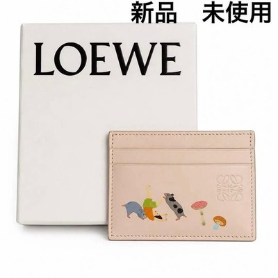 Loewe × Suna Fujita Hamster Card Case Holder Calf Skin New w/Box Dust Bag