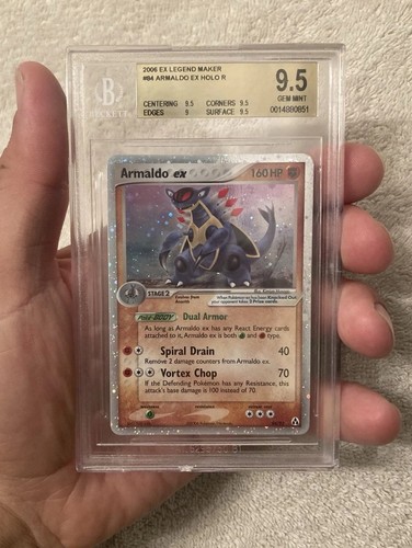 Armaldo ex graded BGS 9.5 for sale on eBay