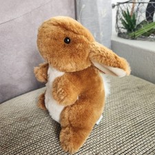 De colección Conejo Conejo Suave 7" Corea Peluche Suave Juguete Mimoso Se sienta Piernas Traseras
