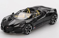 Bugatti MINI-GT 1/64 W16 Mistral Black Left Handle 14Y+ JAPAN