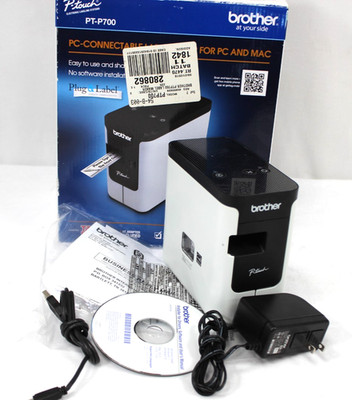 Brother PT P700 PC Connectable Label Printer USB Auto Cutter