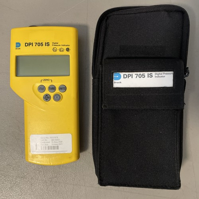 #ad #ad GE Druck DPI 705 IS Intrinsically Safe Pressure Indicator With Case $119.95