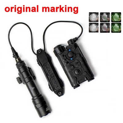 Picatinny NGAL IR pointer + Green / Red Laser + M600B Flashlight + Dual Switch