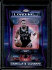 2025 Topps Chrome Giannis Antetokounmpo Refractors Purple (RAW)