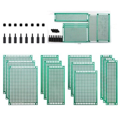 PCB Board Kit Doppelseitige Leiterplatten Nylonsäule Elektronik DIY