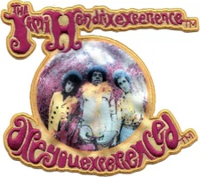 Patch - C&D Visionary - Jimi Hendrix Experienced Bubble 3.5"x3" Iron-On Licensed
