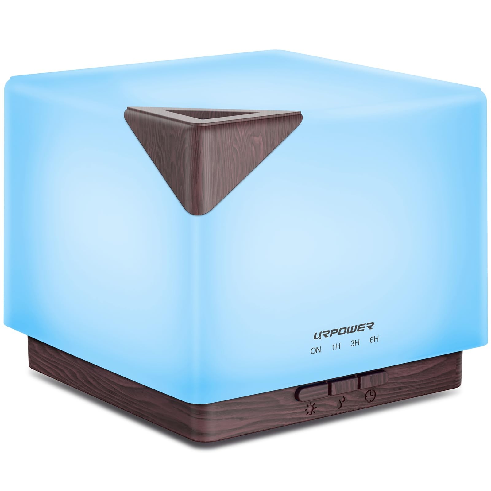 URPOWER 700ML Aromatherapy Essential Oil Diffuser, 700ml Lar