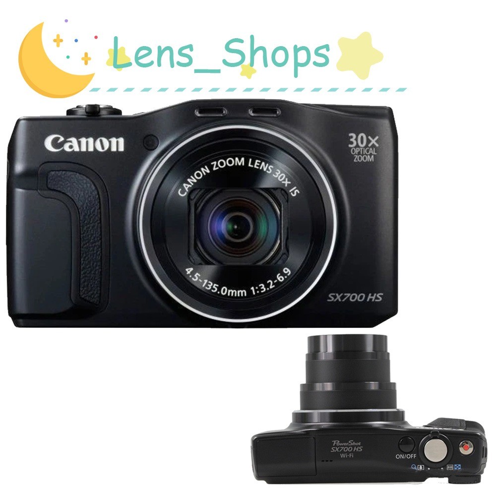 Canon PowerShot SX700 HS 16.1MP Digital Camera - Black for