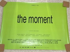 “THE MOMENT” ORIGINAL UK QUAD CINEMA POSTER