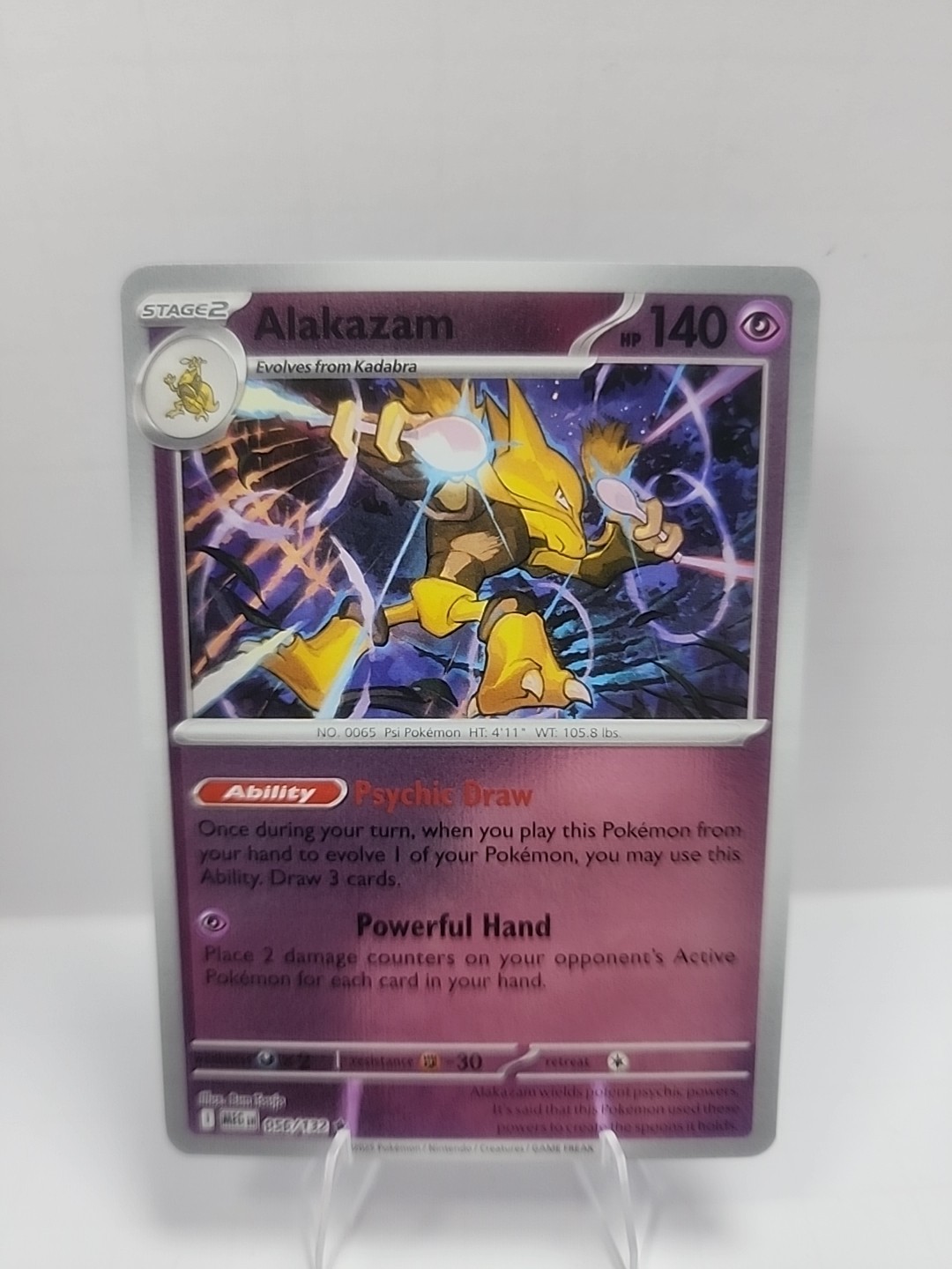 Alakazam 056/132 Me01: Mega Evolution Reverse Holo