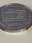 1974 US Postal Office 100th Anniversary AIR MAIL .999 Fine Silver round , Rare