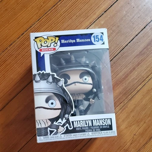 Funko Pop! Pop Rocks Vinyl Marilyn Manson Singer #154 New In Box