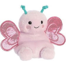 Aurora World Plush - Palm Pals - PETUNIA BUTTERFLY 5 inch - Stuffed Animal Toy