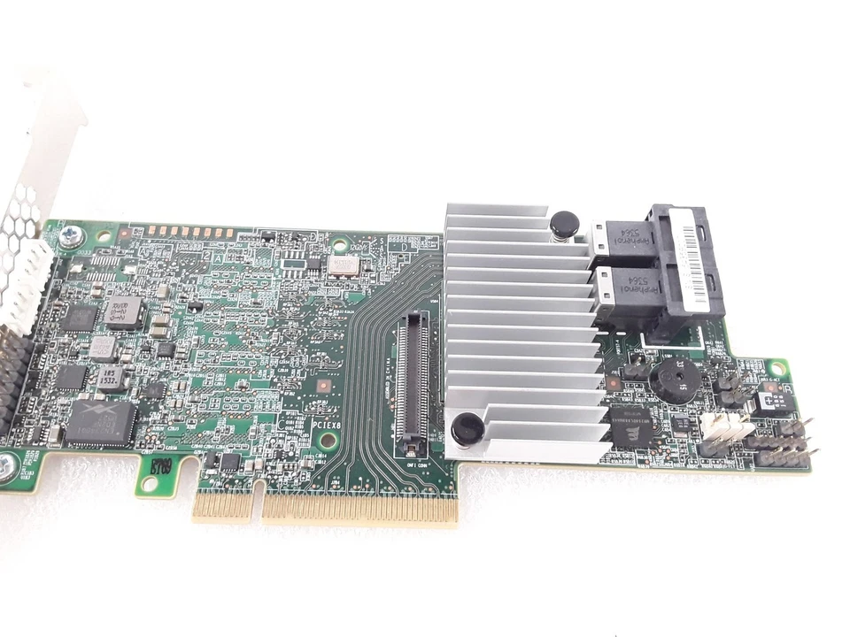 Intel RAID Controller RS3DC080, 12Gbps, PCIe x8, Profilo Basso - Immagine 2 di 3