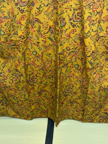 Japanese Vintage Kimono Pure Silk Brown Expensive Dyed fabric Height 61.81in - Picture 11 of 24