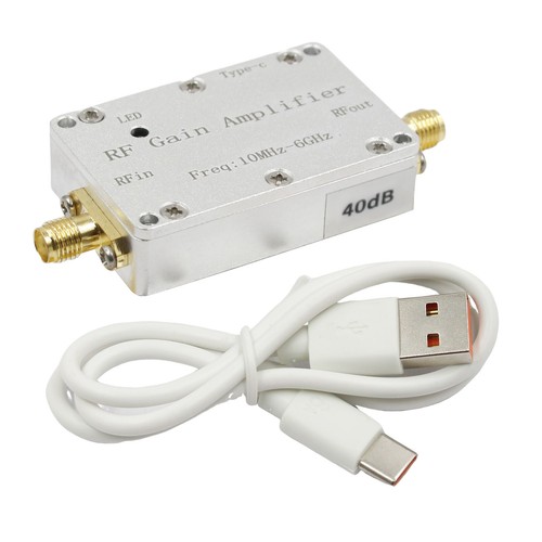 10M-6GHz HF-Verstärker 40dB High Gain Treiber Empfangsverstärker Signal Module - Picture 18 of 18