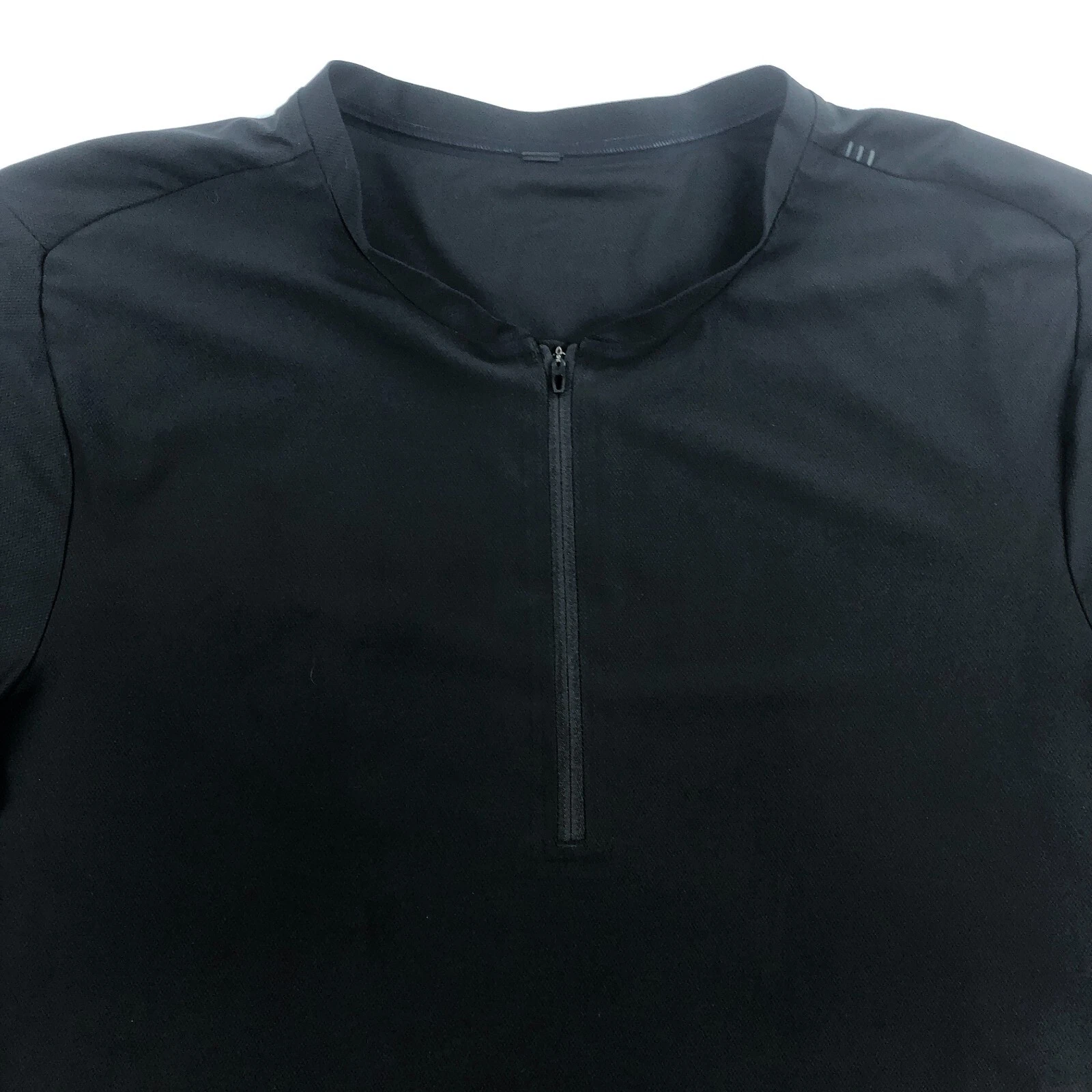 lululemon vented tennis blade collar zip shirt