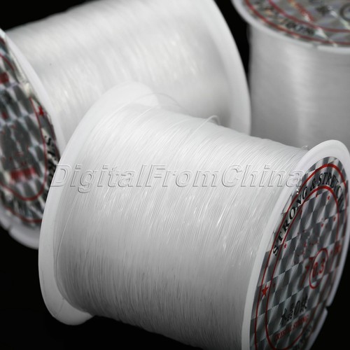 Kit de fabricación de joyas de cable de cuerda de cristal elástico transparente de 0,2/0,25/0,3 mm - Imagen 6 de 9