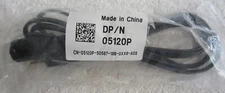New  AC Power cord cable, 3-prong pin, 6 ', black, computer,printer,Dell 05120P