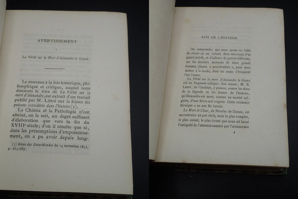 Rare EO compilation Napoléon correspondance armée d'Egypte Jules César Alexandre - Photo 3/4