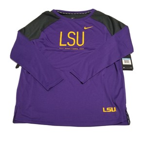 lsu nike dri fit long sleeve