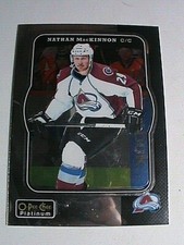 VERY RARE ! 17-18 O PEE-CHEE PLATINUM RETRO SUPERSTAR NATHAN MacKINNON !!