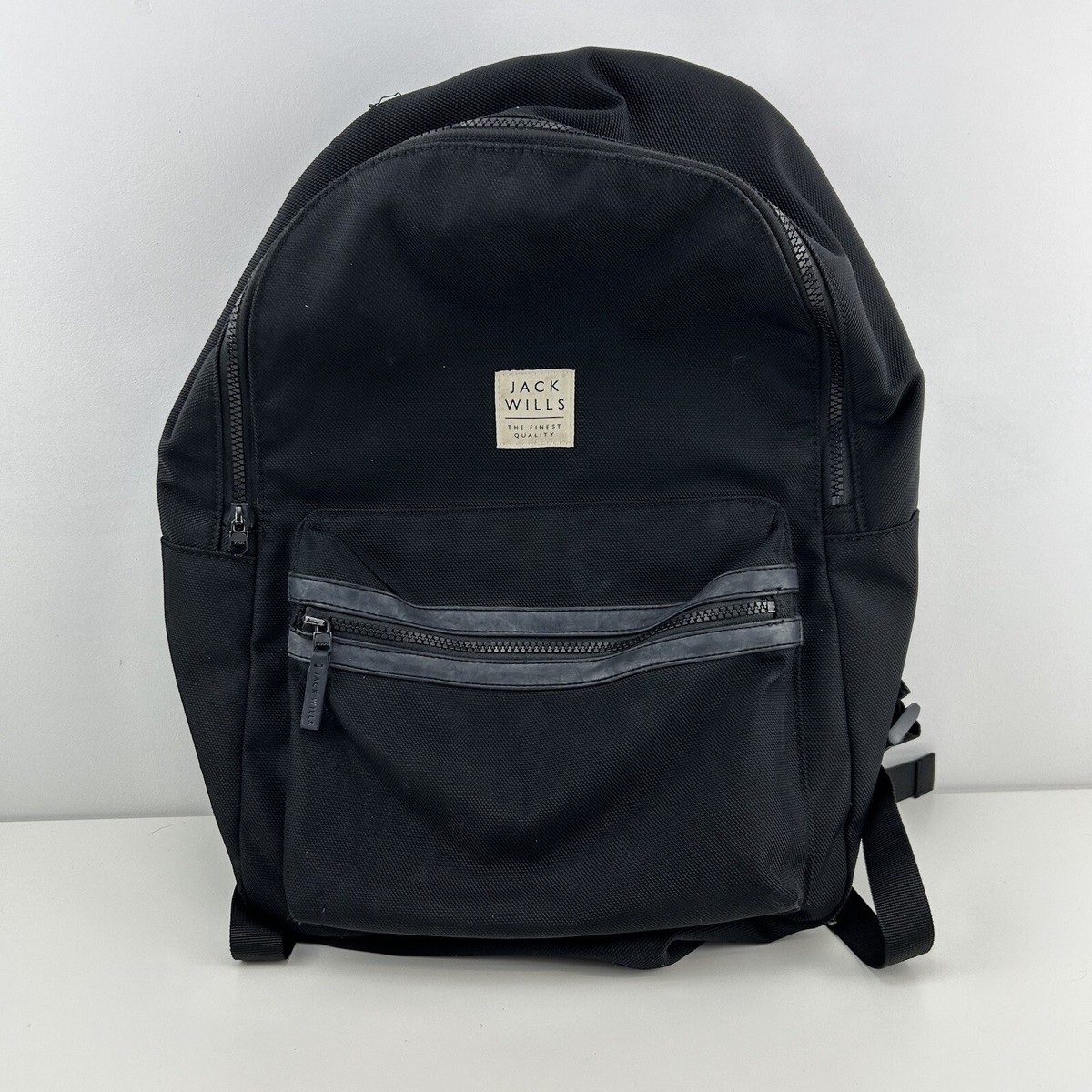 Vintage Jack Wills Navy Backpack Jack Wills Coated Backpack Jack Wills