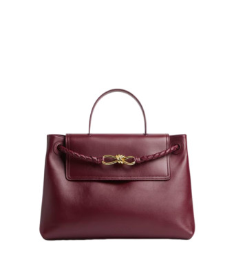 BOTTEGA VENETA Ciao Ciao Medium $5900 Barolo Top Handle Bag New & Authentic