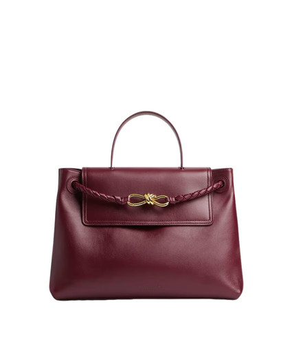 BOTTEGA VENETA Ciao Ciao Medium $5900 Barolo Top Handle Bag New & Authentic