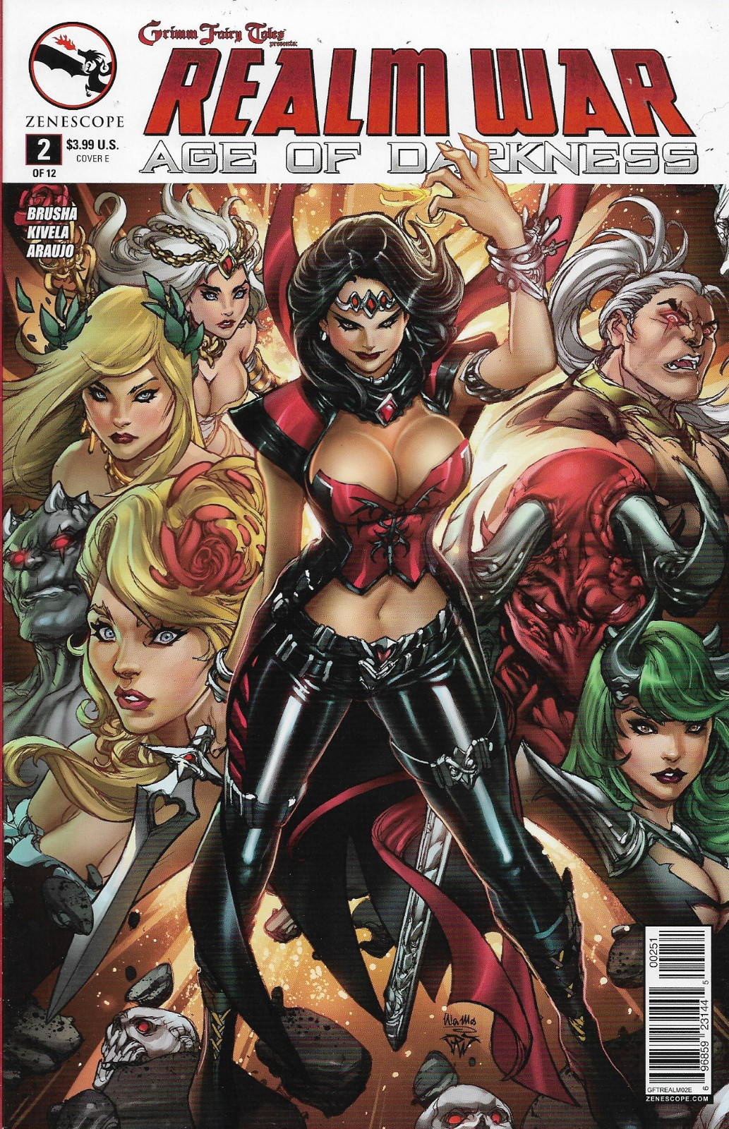 GRIMM FAIRY TALES - REALM WAR #2 E - age of darkness - Back Issue (S)