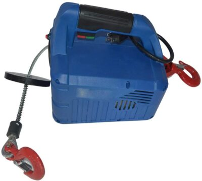 450kgX7.4m Portable Household Electric Hoist Winch w/ Wireless Remote US ship