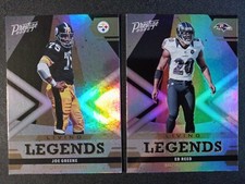 (2) 2022 Panini Prestige Living Legends Joe Greene # LL-4,18 Pittsburgh