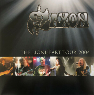 SAXON - THE LIONHEART TOUR 2004 (180G GOLD VINYL 2LP) NEW/SEALED