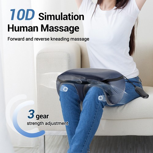 Shiatsu Foot Leg Massager Machine with Heat, Calf Massager Circulation Massager - Picture 6 of 12
