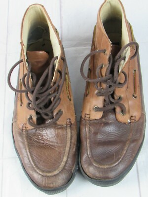 Polo by Ralph Lauren Mens Delmont Brown Boot Size 13D