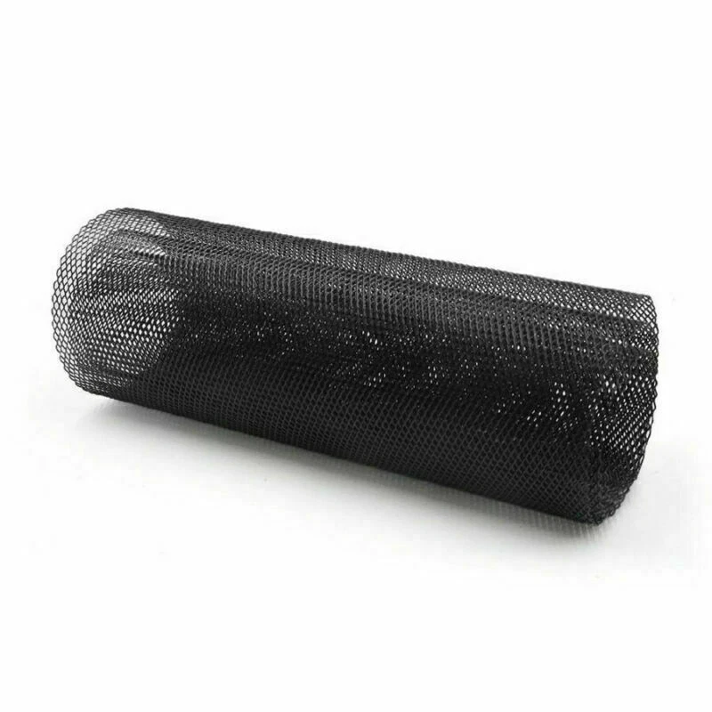 100×33cm Black Aluminium Racing Grille Mesh Vent Car Tuning Grill 3mm* 6mm Mesh - Imagem 4 de 4