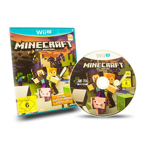 Nintendo Wii U Spiel Minecraft WII U Edition inkl. Super Mario Mash-Up und OVP - Bild 1 von 1