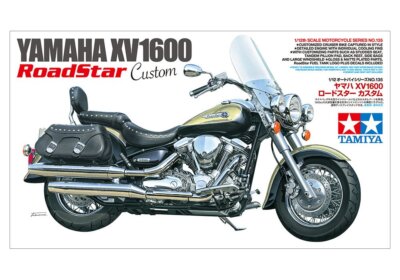 1:12 Yamaha XV1600 Road Star Custom Bausatz von Tamiya TAM14135