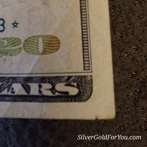 03730033 * 2013 Star $20 Twenty Dollar Bill Fancy Serial Number # Trinary Note - Picture 5 of 9