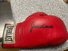 Jake LaMotta Raging Bull Hand Signed Autographed Everlast Boxing Glove