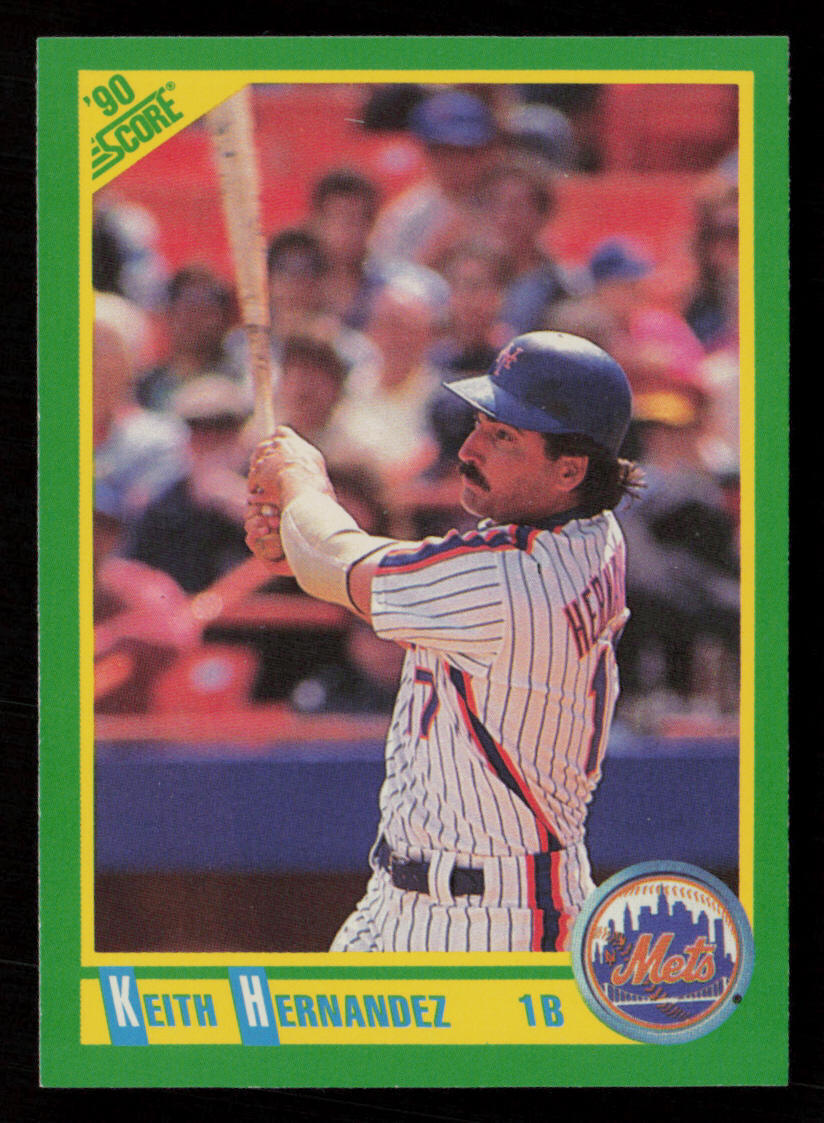 1990 Score Keith Hernandez #193 New York Mets Baseball Card